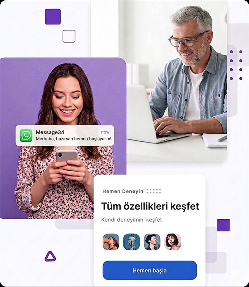 Message34 çok kanallı iletişim